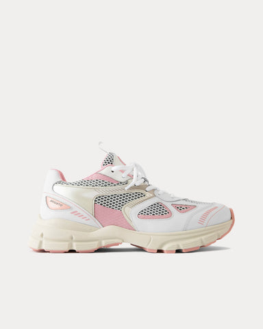 Axel Arigato Marathon Runner White / Pink Low Top Sneakers