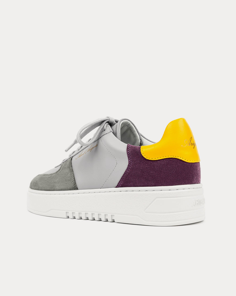 Axel Arigato Orbit Grey / Purple Low Top Sneakers - 3