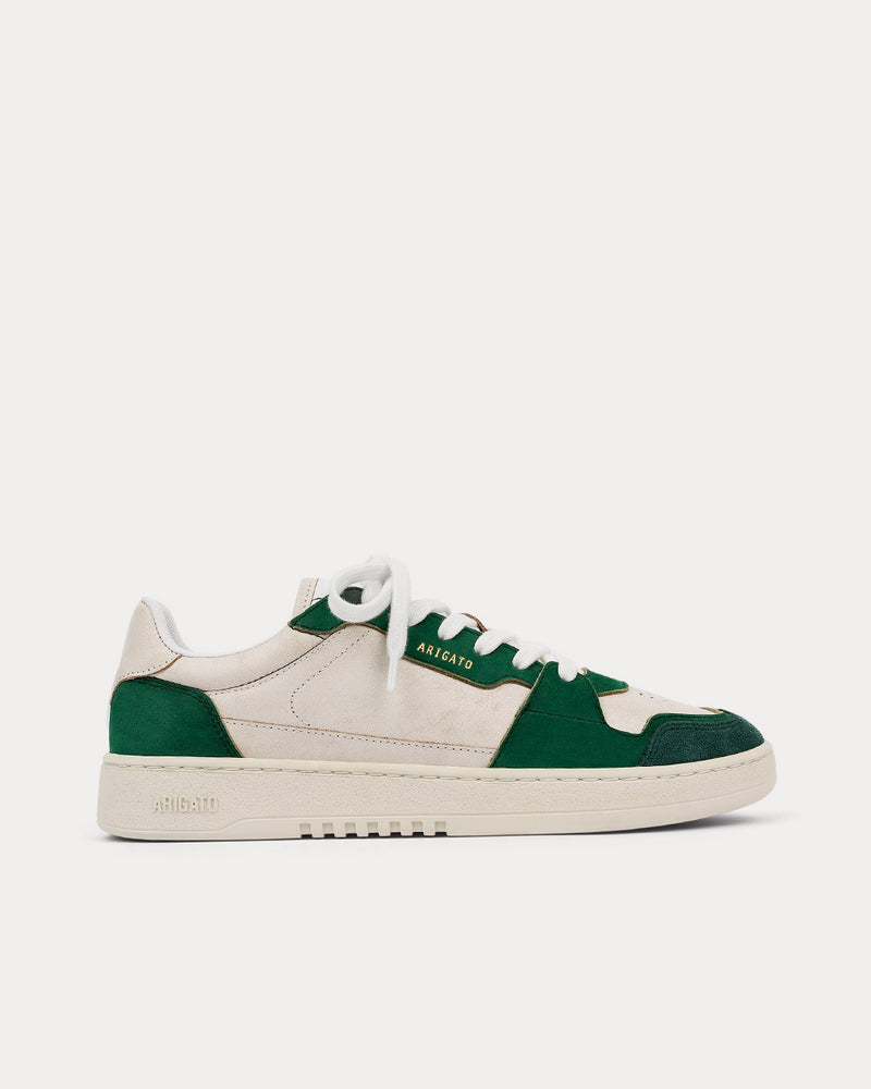 Axel Arigato Dice Lo White / Kale Green Low Top Sneakers - 1