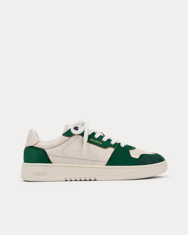 Axel Arigato Dice Lo White / Kale Green Low Top Sneakers