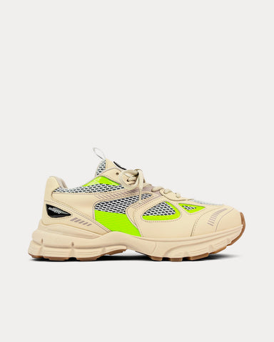 Axel Arigato Marathon Runner Yellow / Neon Low Top Sneakers