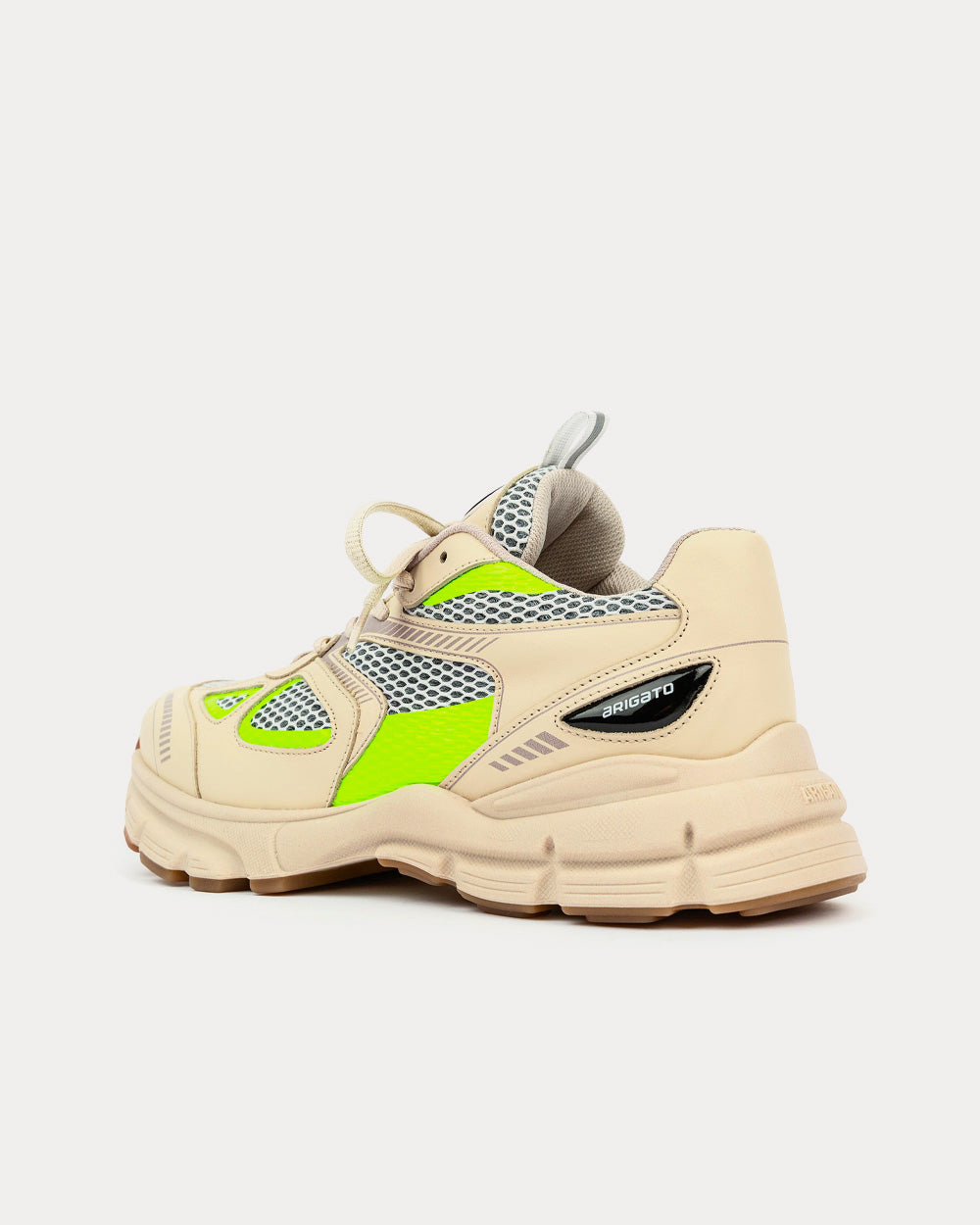 Axel Arigato Marathon Runner Yellow / Neon Low Top Sneakers - 3