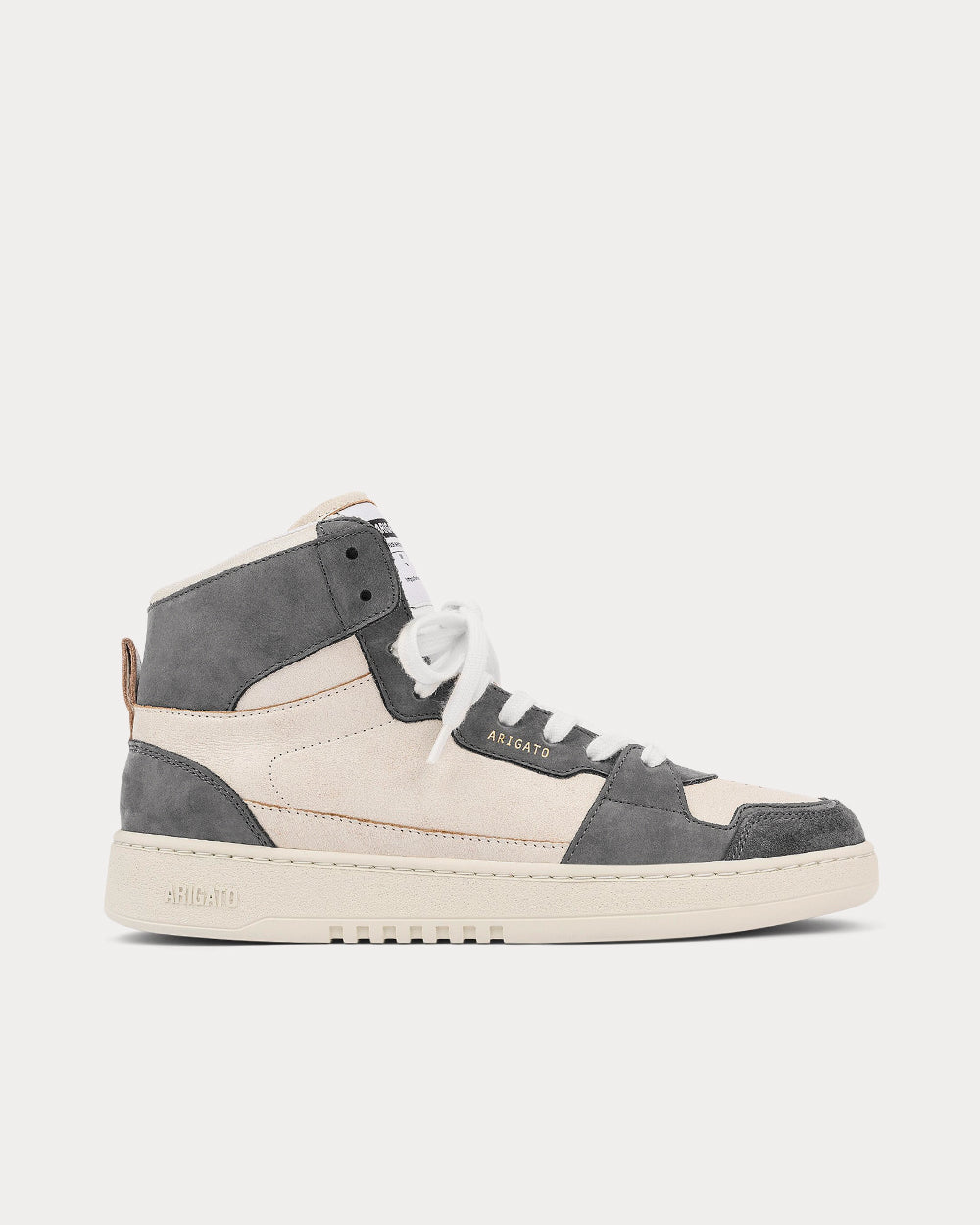 Axel Arigato Dice Hi White / Grey High Top Sneakers - 1