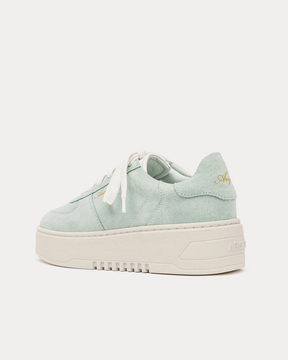 Axel Arigato Orbit Suede Dusty Sage Low Top Sneakers - 3