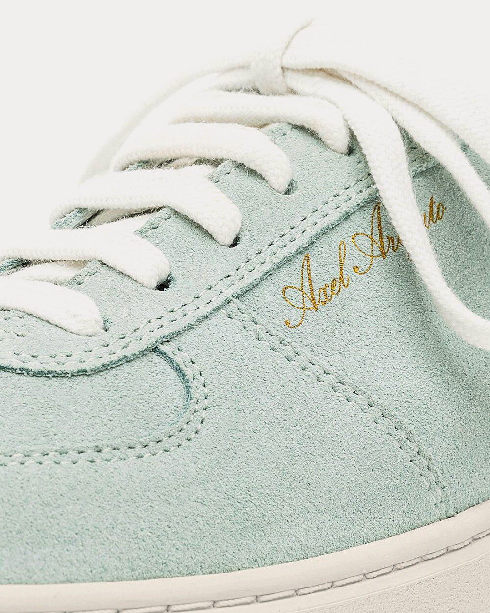 Axel Arigato Orbit Suede Dusty Sage Low Top Sneakers - 4