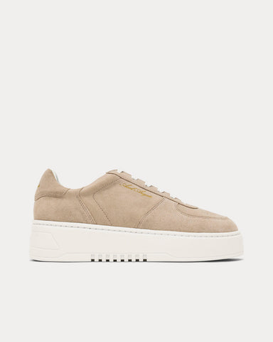 Axel Arigato Orbit Suede Beige Low Top Sneakers