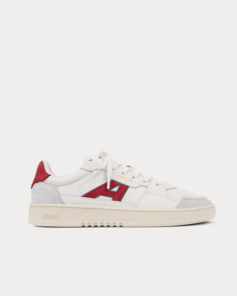 Axel Arigato A Dice Lo White Red Low Top Sneakers Sneak in Peace