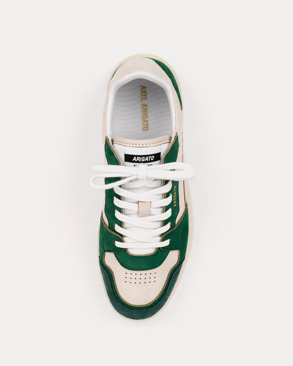 Axel Arigato Dice Lo White / Kale Green Low Top Sneakers - Sneak in Peace