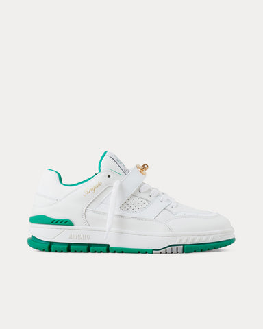 Axel Arigato x Mulberry Area Lo White / Green Low Top Sneakers