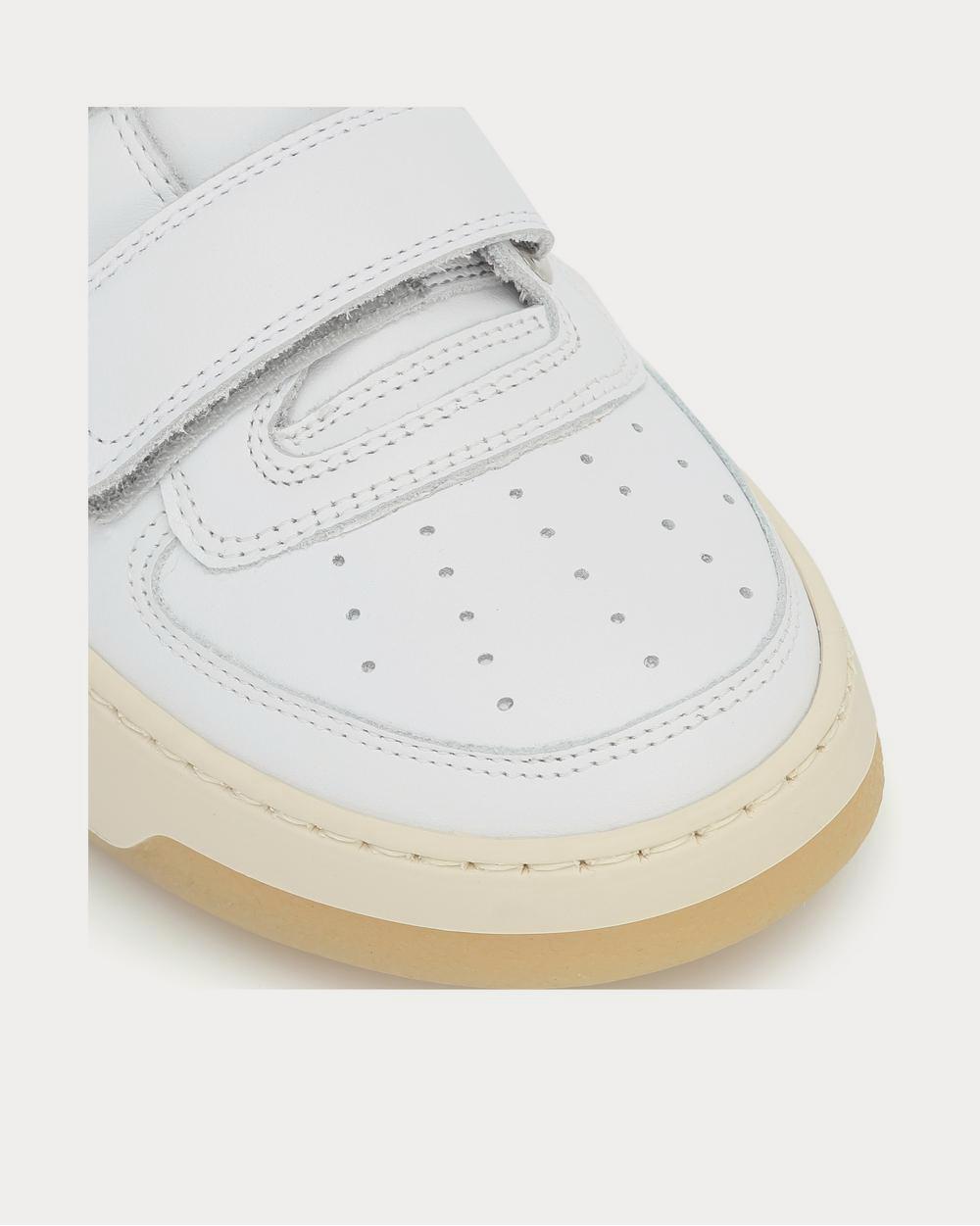 Acne Studios Steffey leather White Low Top Sneakers - 4