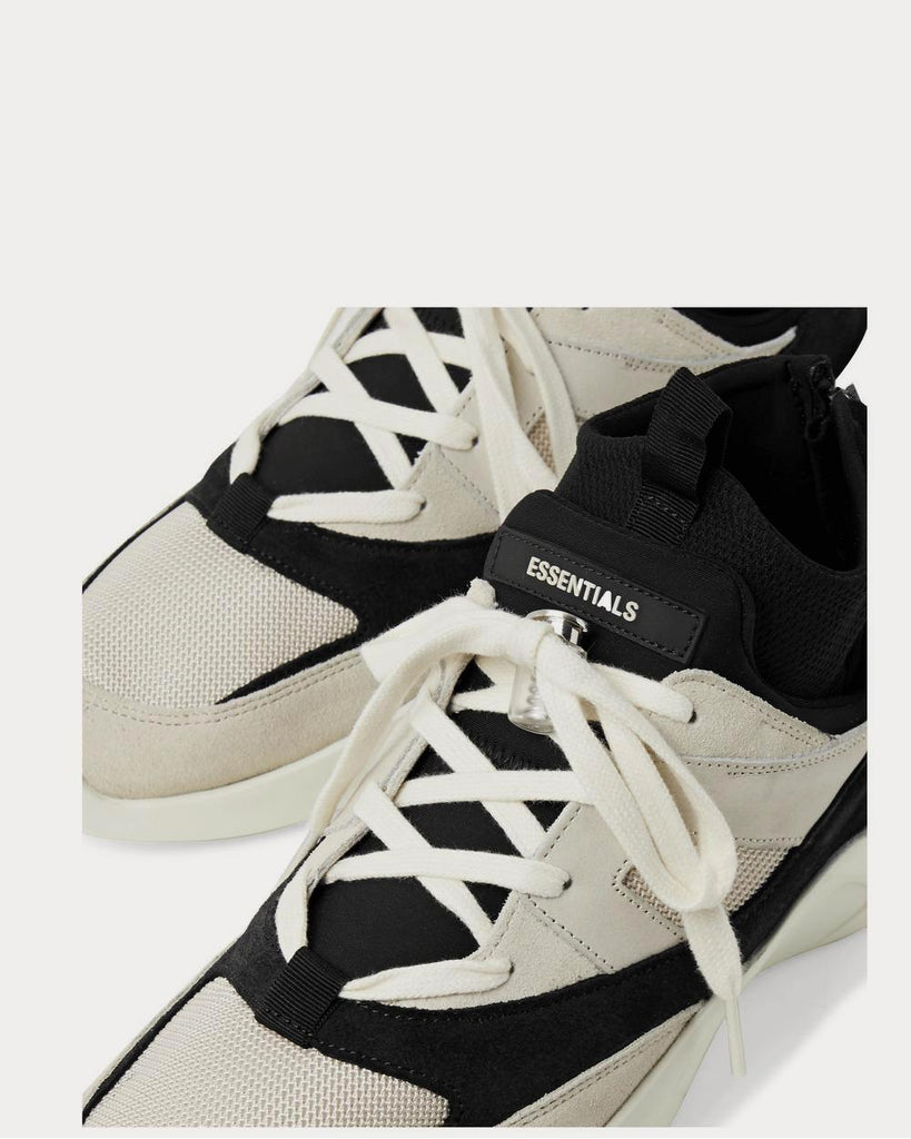 Walk Leather- and Suede-Panelled Mesh Sneakers