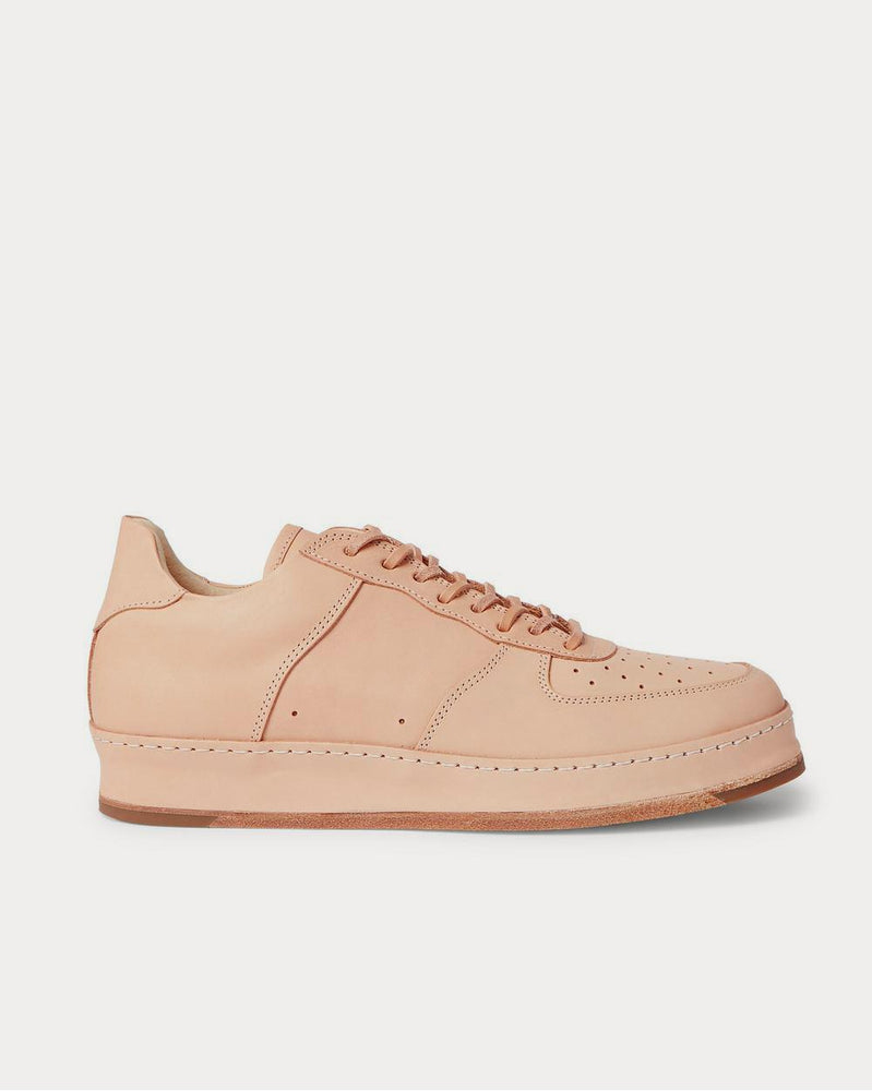 Hender Scheme Full-Grain Leather  Ecru low top sneakers - 1