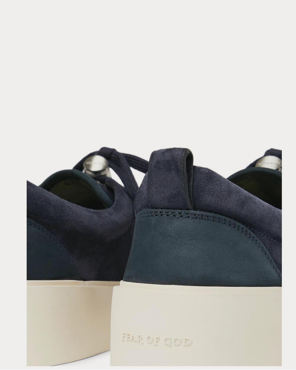 Fear of God 101 Suede and Nubuck  Navy low top sneakers - 4