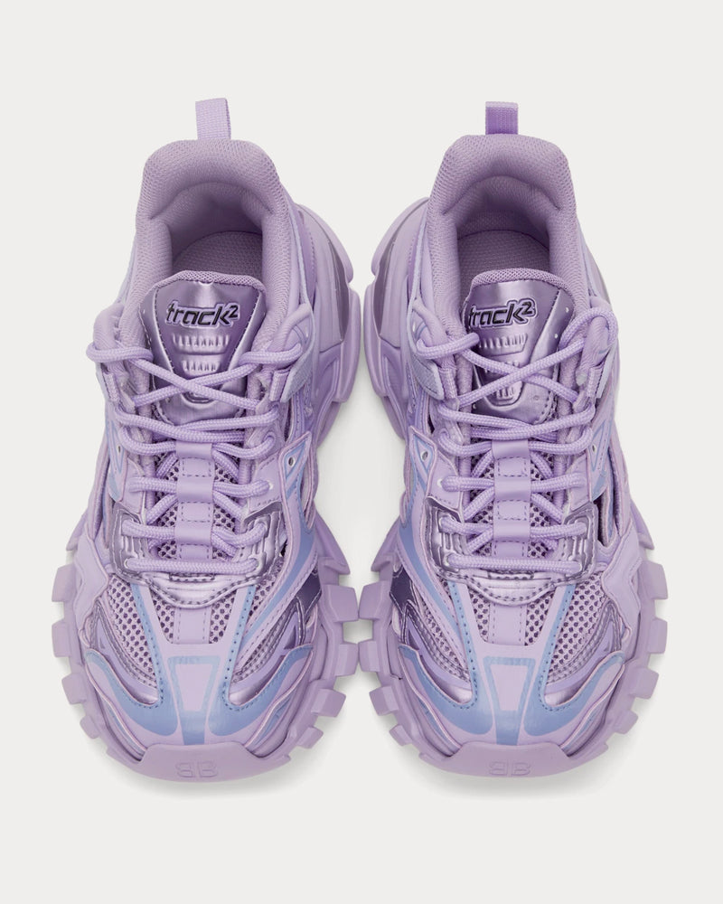 Balenciaga Track 2.0 Purple Low Top Sneakers - 2