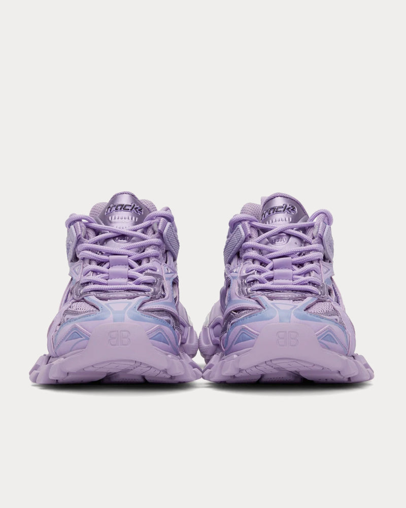 Balenciaga Track 2.0 Purple Low Top Sneakers - 3