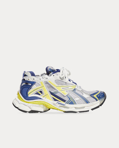 Balenciaga Runner Mesh & Nylon White / Blue / Yellow / Grey / Black Low Top Sneakers