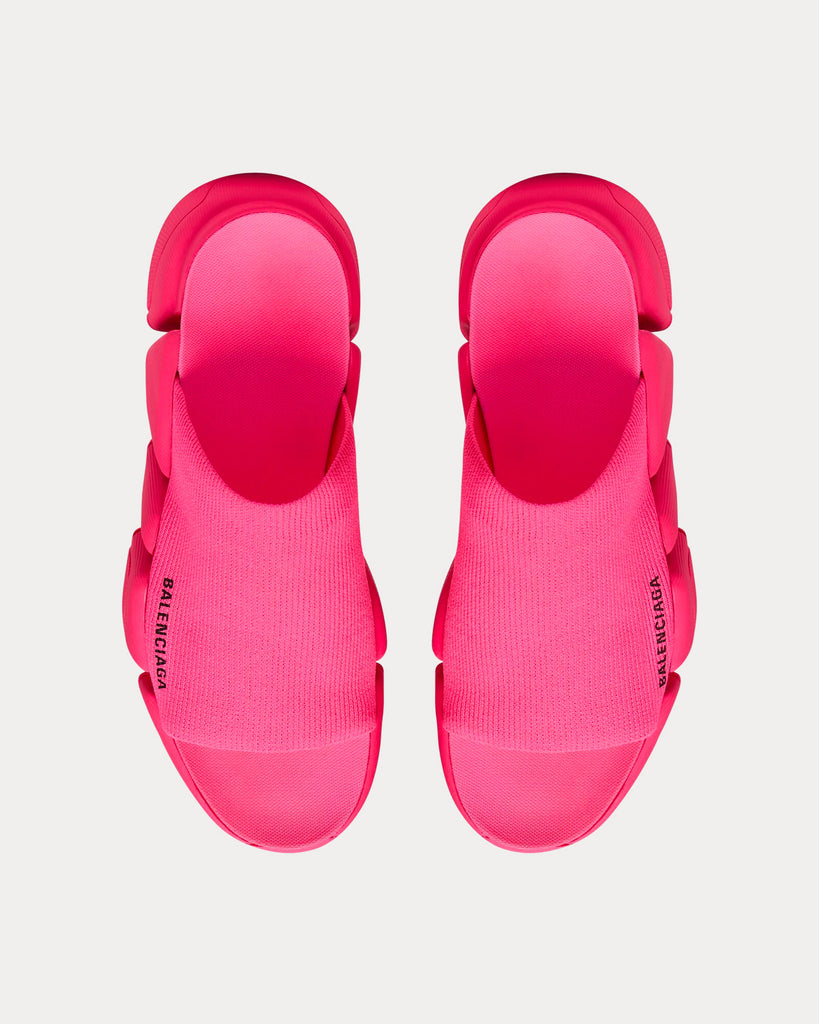 Neon pink 2025 balenciaga slides