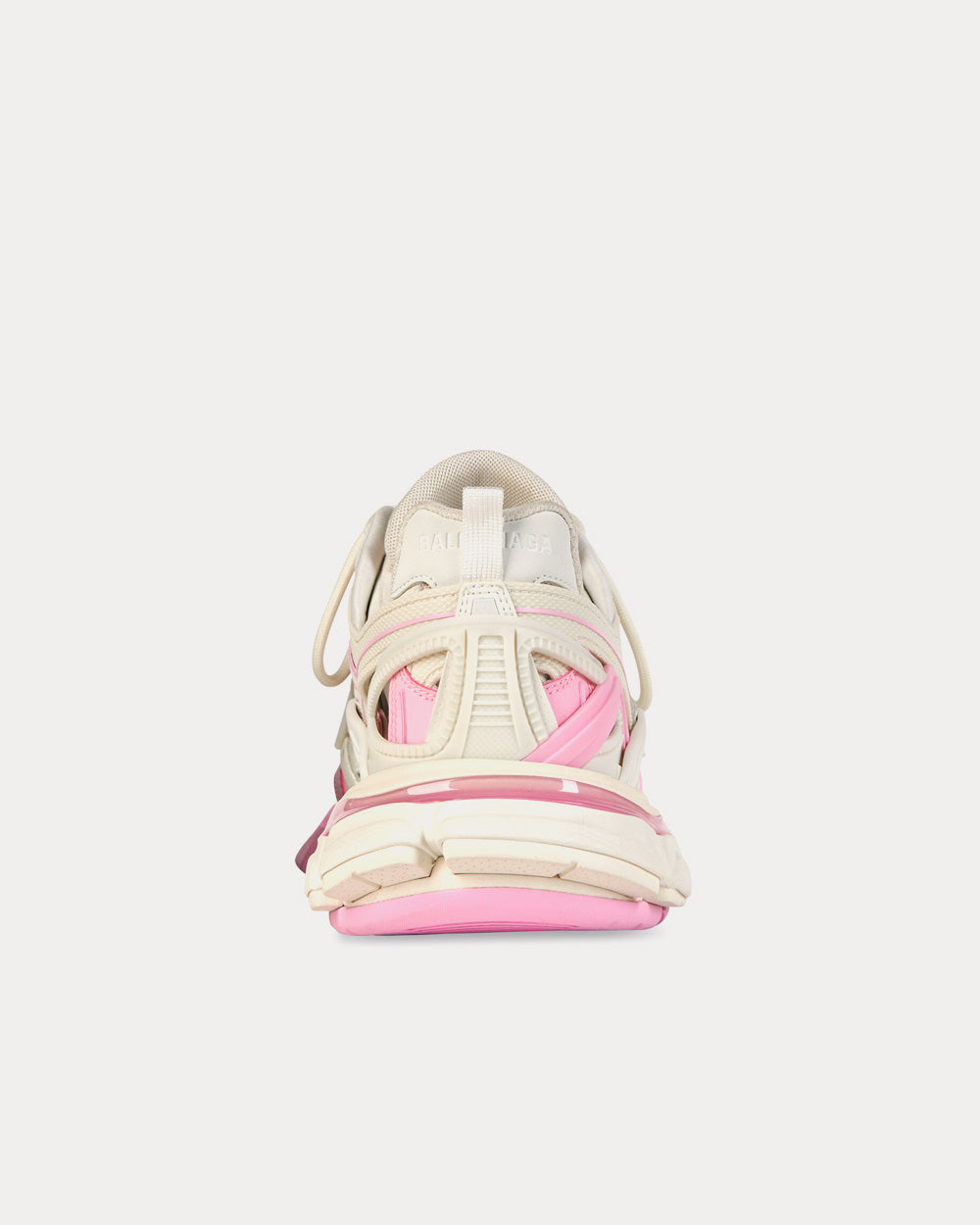 Balenciaga Track.2 Mesh & Nylon Pink / Beige / Light Grey Low Top Sneakers - 4