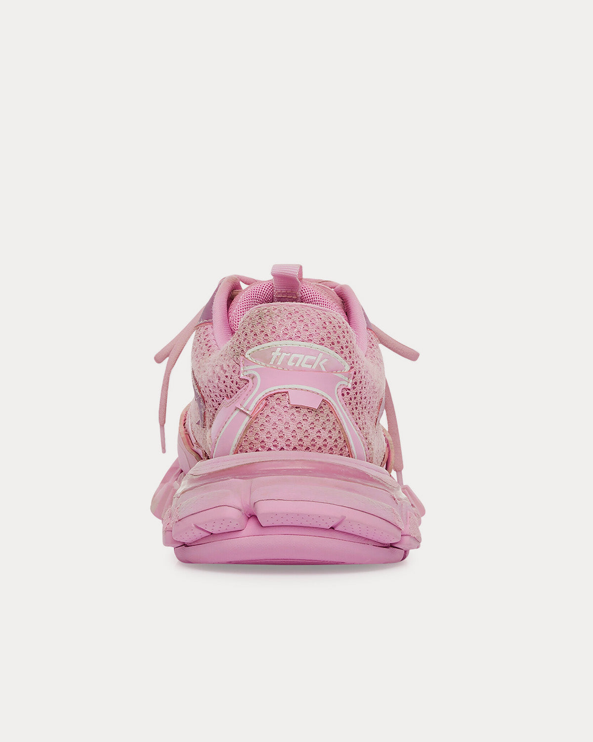 Balenciaga Track.3 Mesh & Nylon Pink Low Top Sneakers - 3