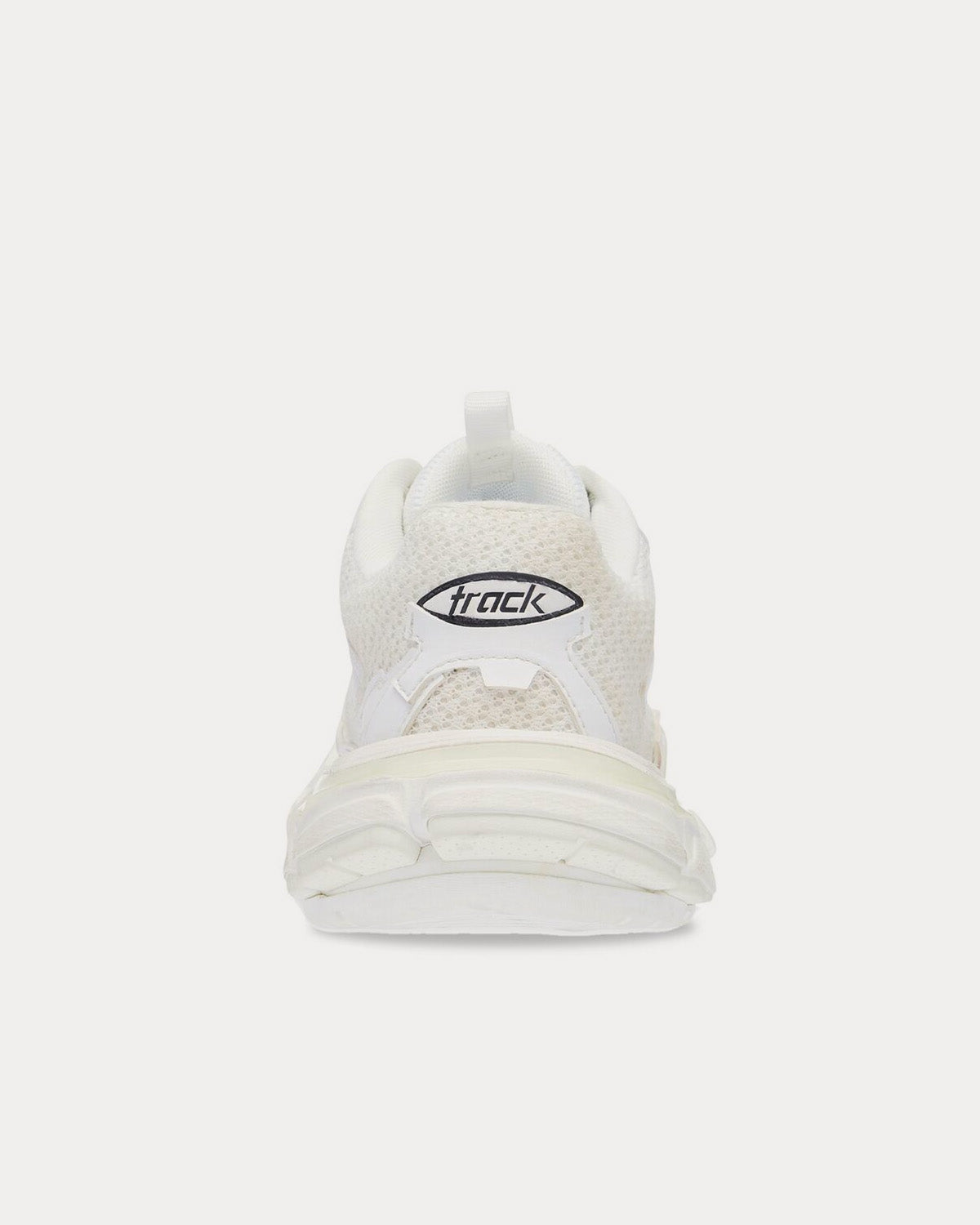 Balenciaga Track.3 Mesh & Nylon White Low Top Sneakers - 4