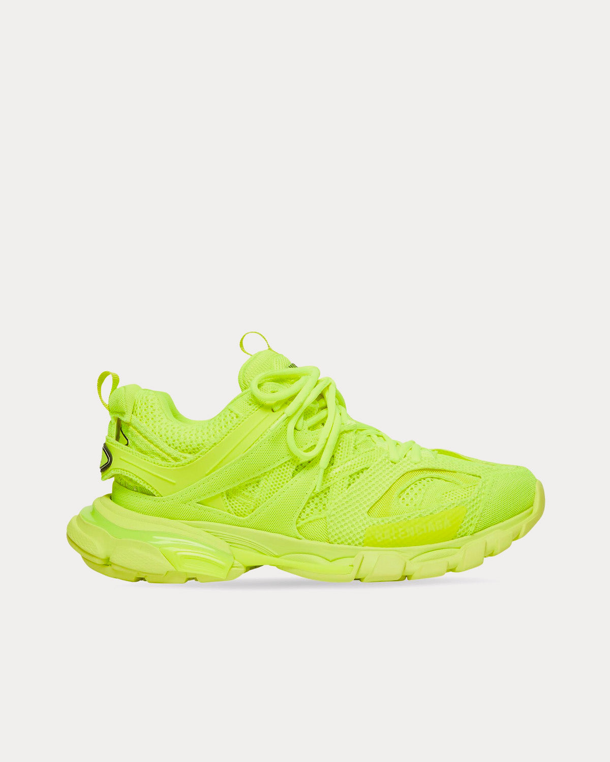 Balenciaga Track Full Mesh Neon Yellow Low Top Sneakers - 1