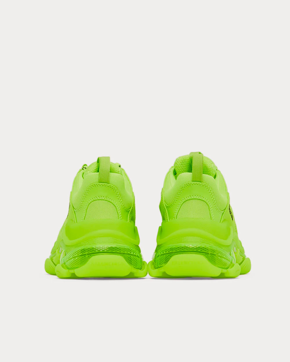 Balenciaga Triple S Fluo Yellow Low Top Sneakers - 4