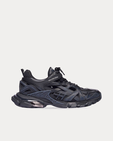 Balenciaga Track.2 Mesh & Nylon Black Low Top Sneakers