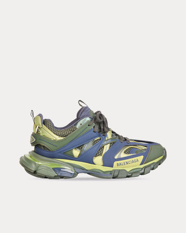 Balenciaga Track Dark Green / Dark Grey / Green Low Top Sneakers