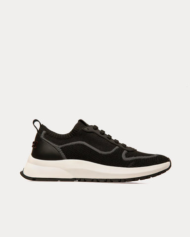 Bally Davyn Polyester Mix Black Low Top Sneakers