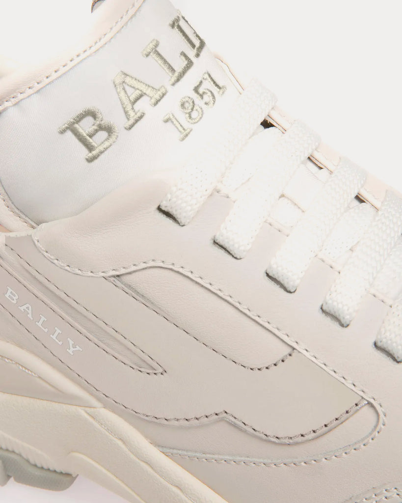 Bally white clearance sneaker