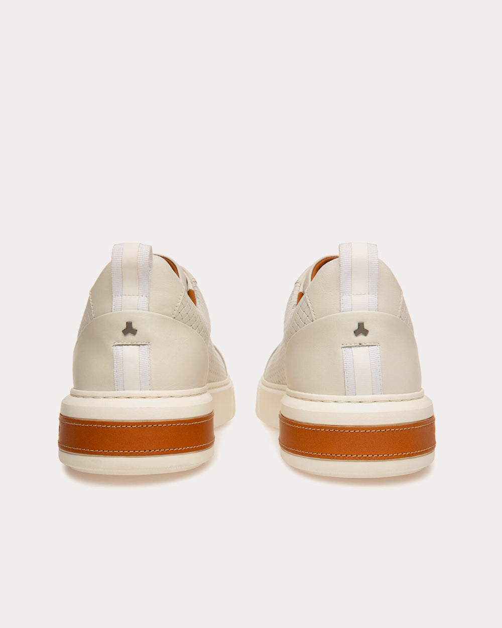 Bally Mickey Artisanal Leather White Low Top Sneakers - 4