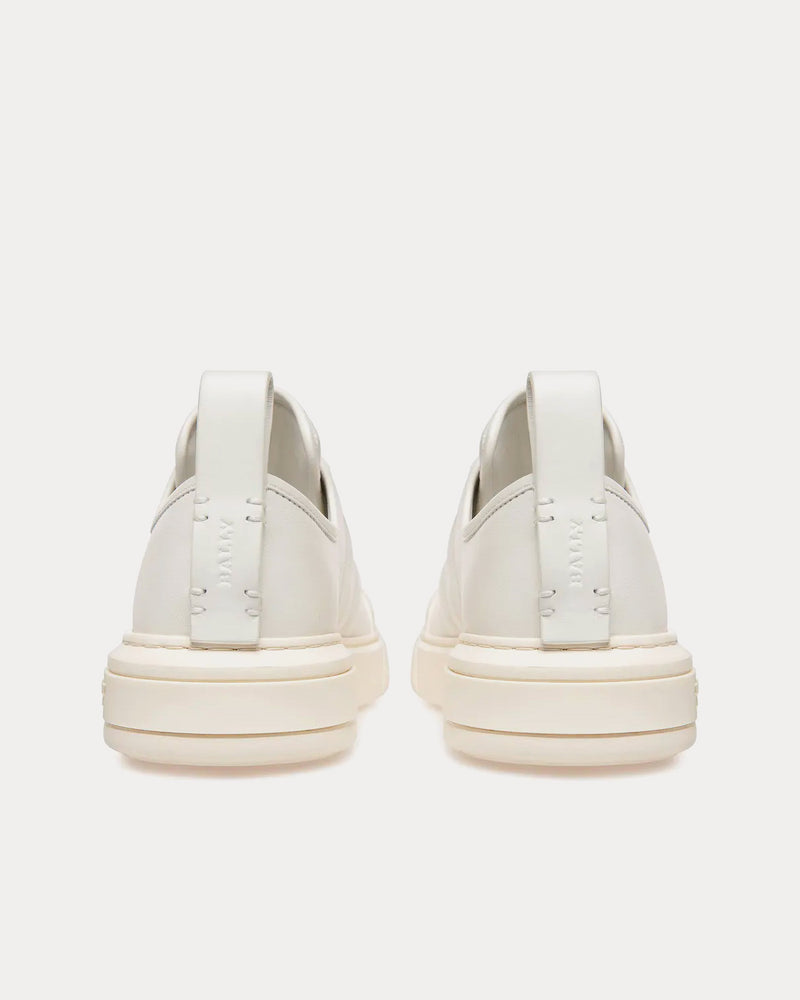 Bally Medyn Leather White Low Top Sneakers - 4