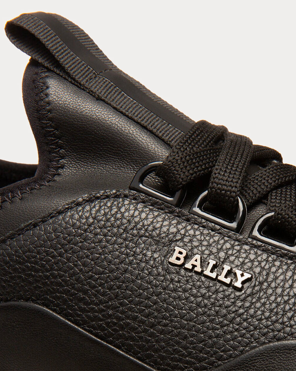 Bally Bikki Leather Black Low Top Sneakers - 5