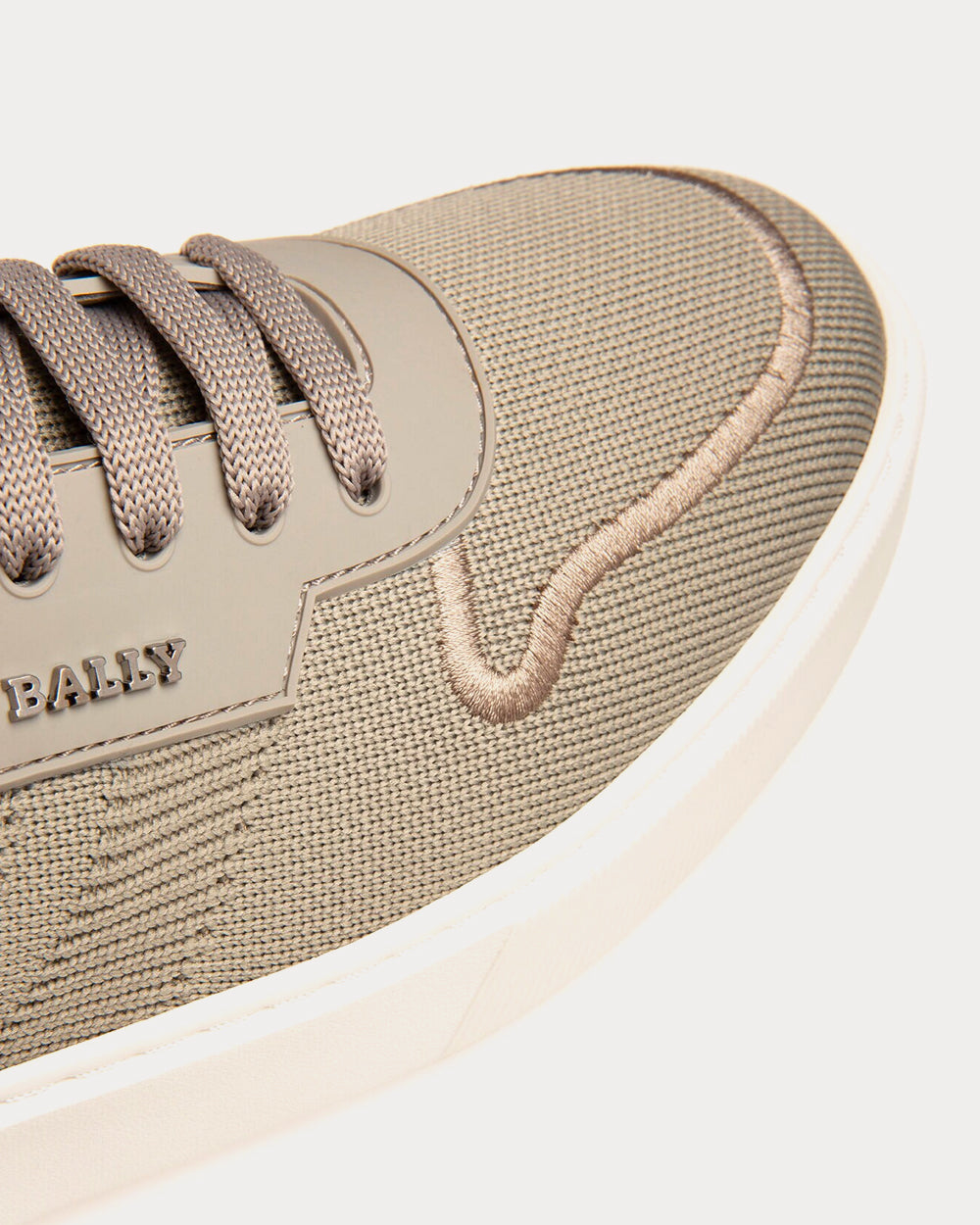 Bally Macky Knit Fabric Grey Low Top Sneakers - 5