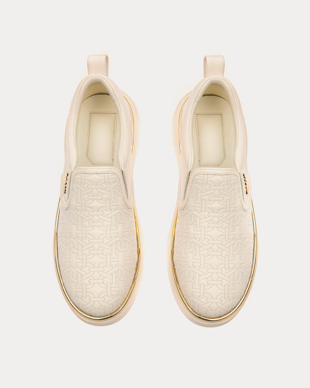 Bally Mardy Leather White Slip On Sneakers - 2