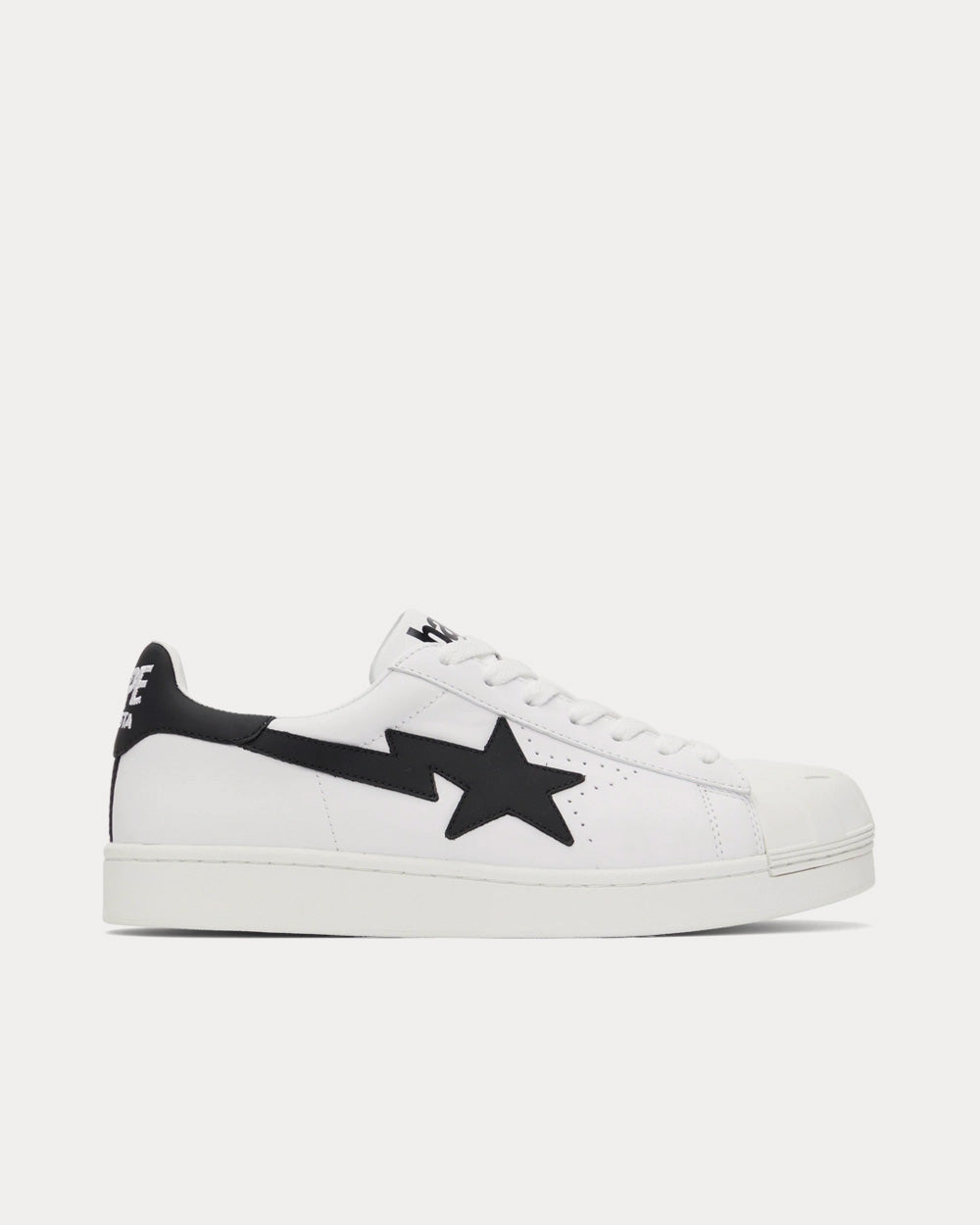 A Bathing APE BAPE Sta White Low Top Sneakers - 1