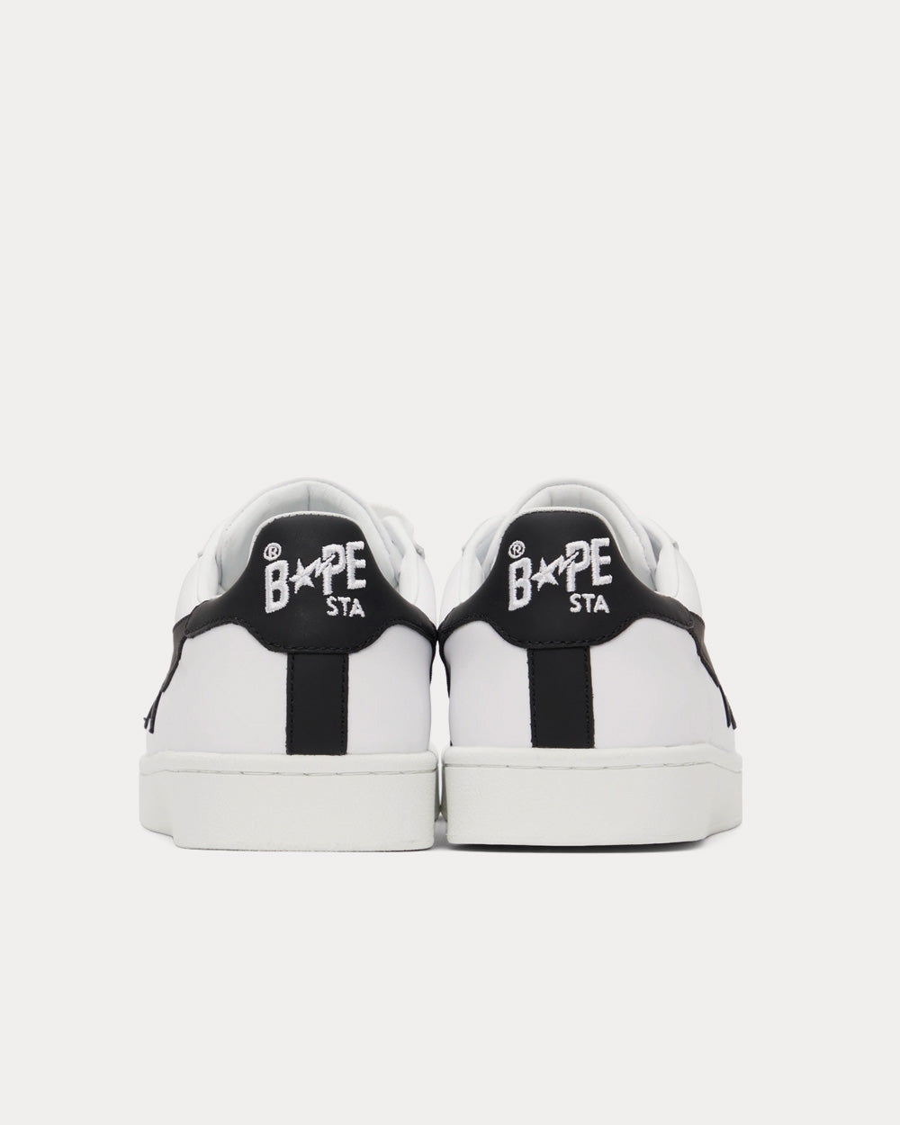 A Bathing APE BAPE Sta White Low Top Sneakers - 3