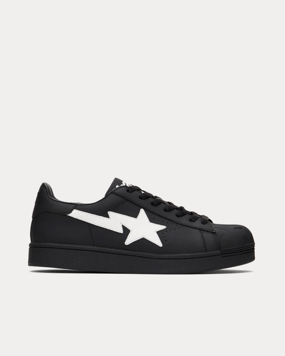 A Bathing APE BAPE Sta Black Low Top Sneakers - 1