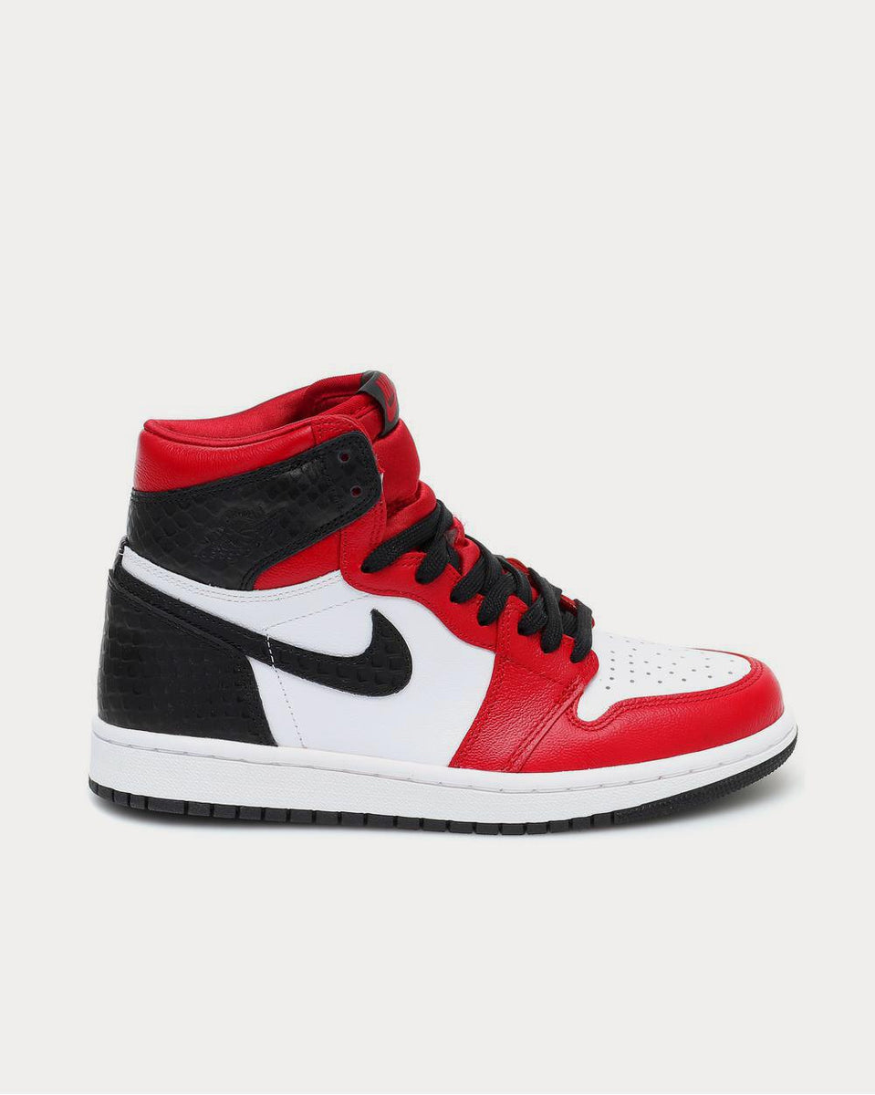 Nike Air Jordan 1 OG leather red High Top Sneakers - Sneak in Peace