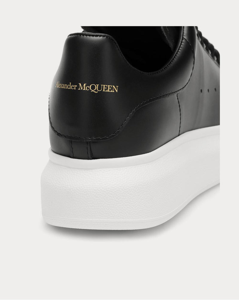 Alexander McQueen Leather Black Low Top Sneakers - 4