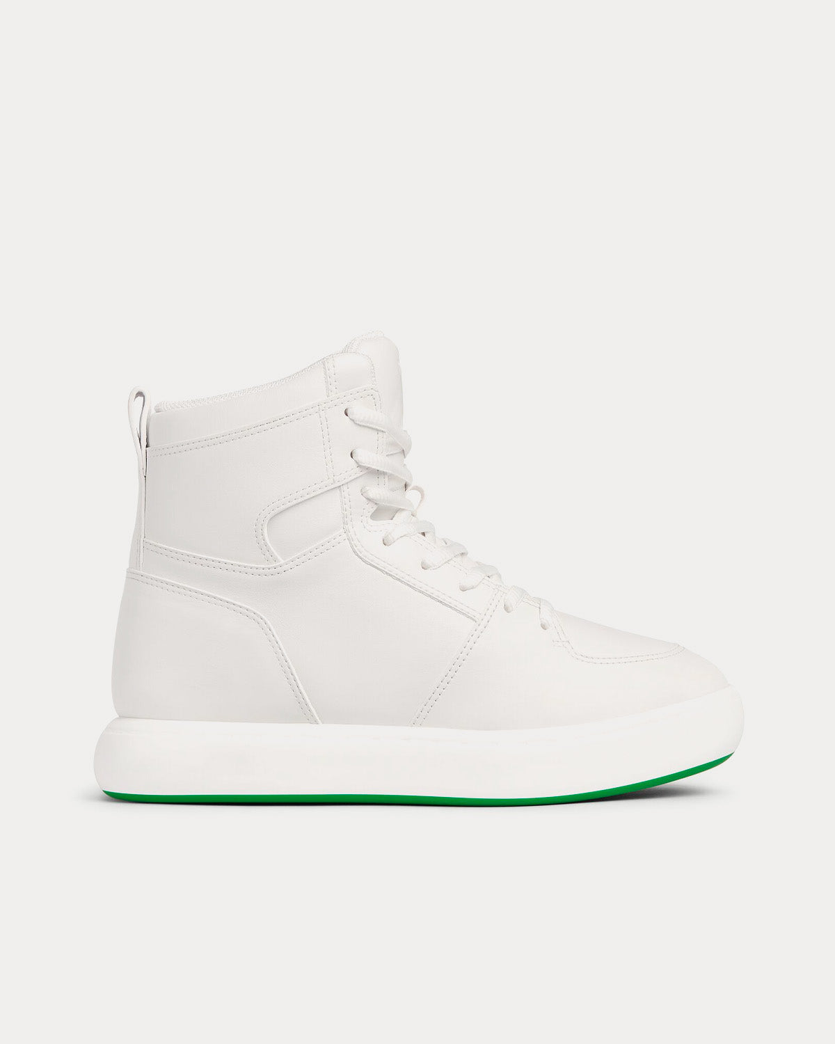 Bottega Veneta Pillow Optic White / Parakeet High Top Sneakers - 1