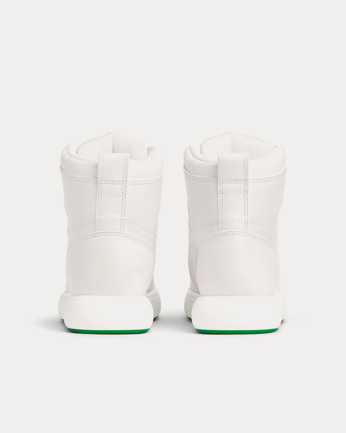 Bottega Veneta Pillow Optic White / Parakeet High Top Sneakers - 3