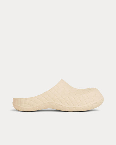 Bottega Veneta Beebee Clog Sea Salt Slip Ons