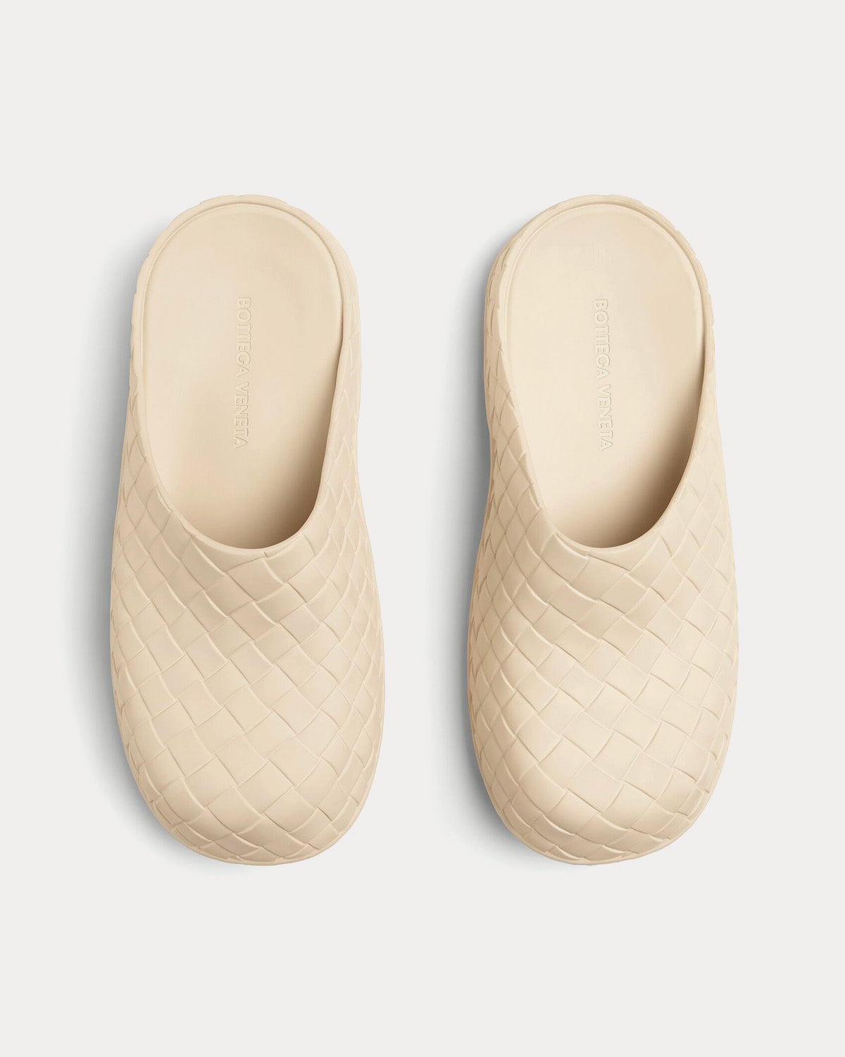 Bottega Veneta Beebee Clog Sea Salt Slip Ons - 2