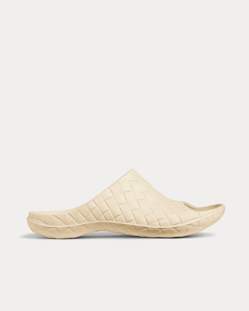 Bottega Veneta Beebee Slide Sea Salt Slip Ons - 1