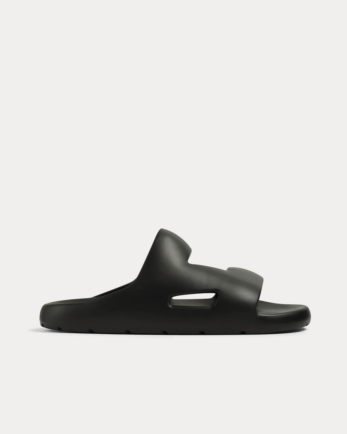 Bottega Veneta Band Black Slip Ons - 1