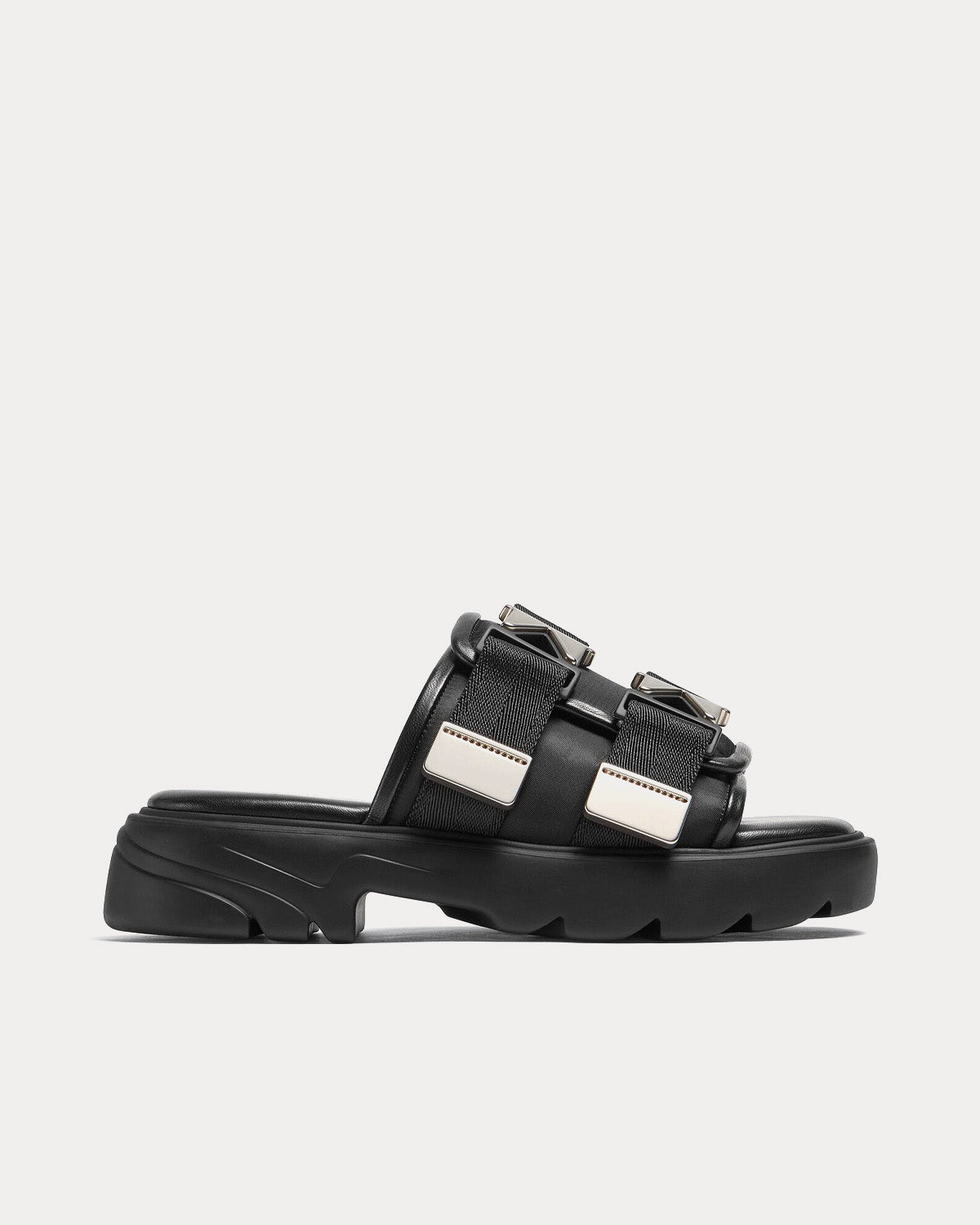 Bottega Veneta Flash Black Sandals - 1