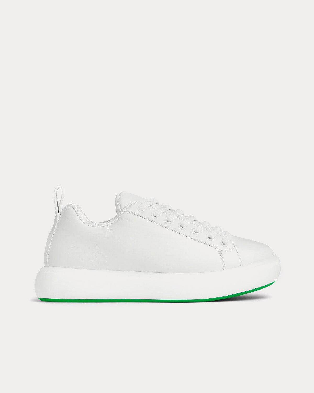 Bottega Veneta Pillow Optic White / Parakeet Low Top Sneakers - 1