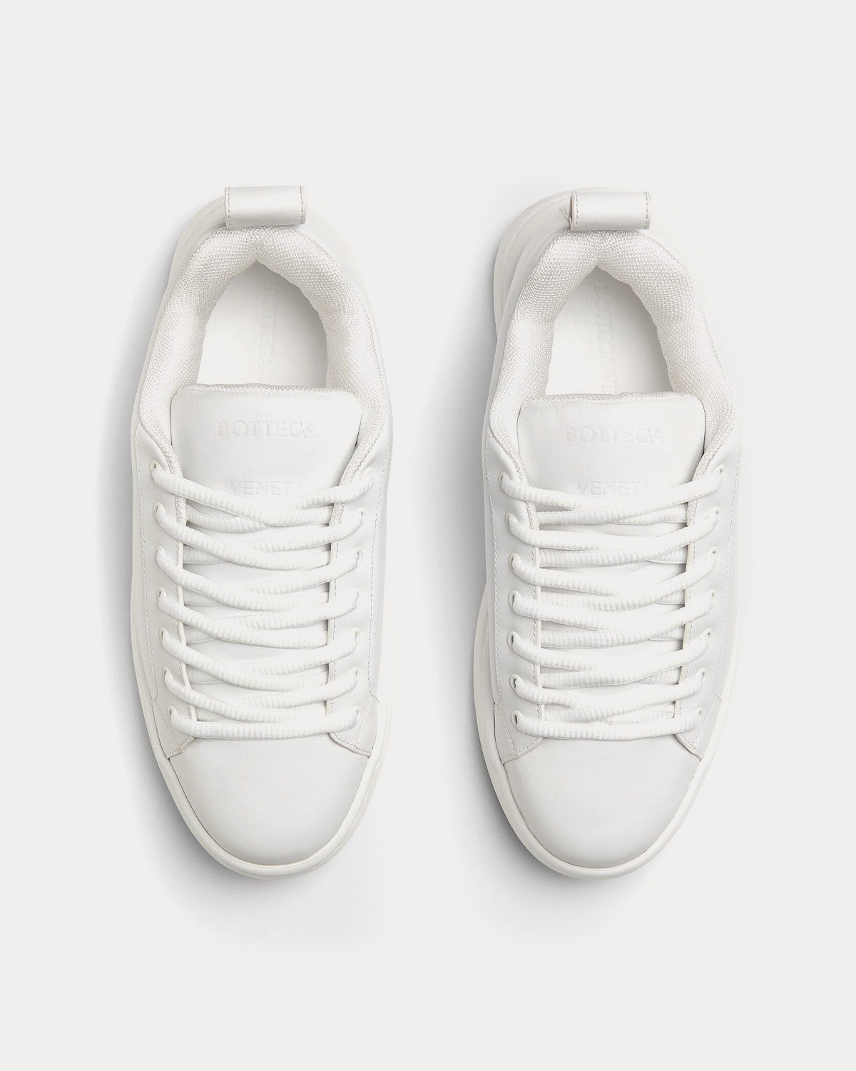 Bottega Veneta Pillow Optic White / Parakeet Low Top Sneakers - 2