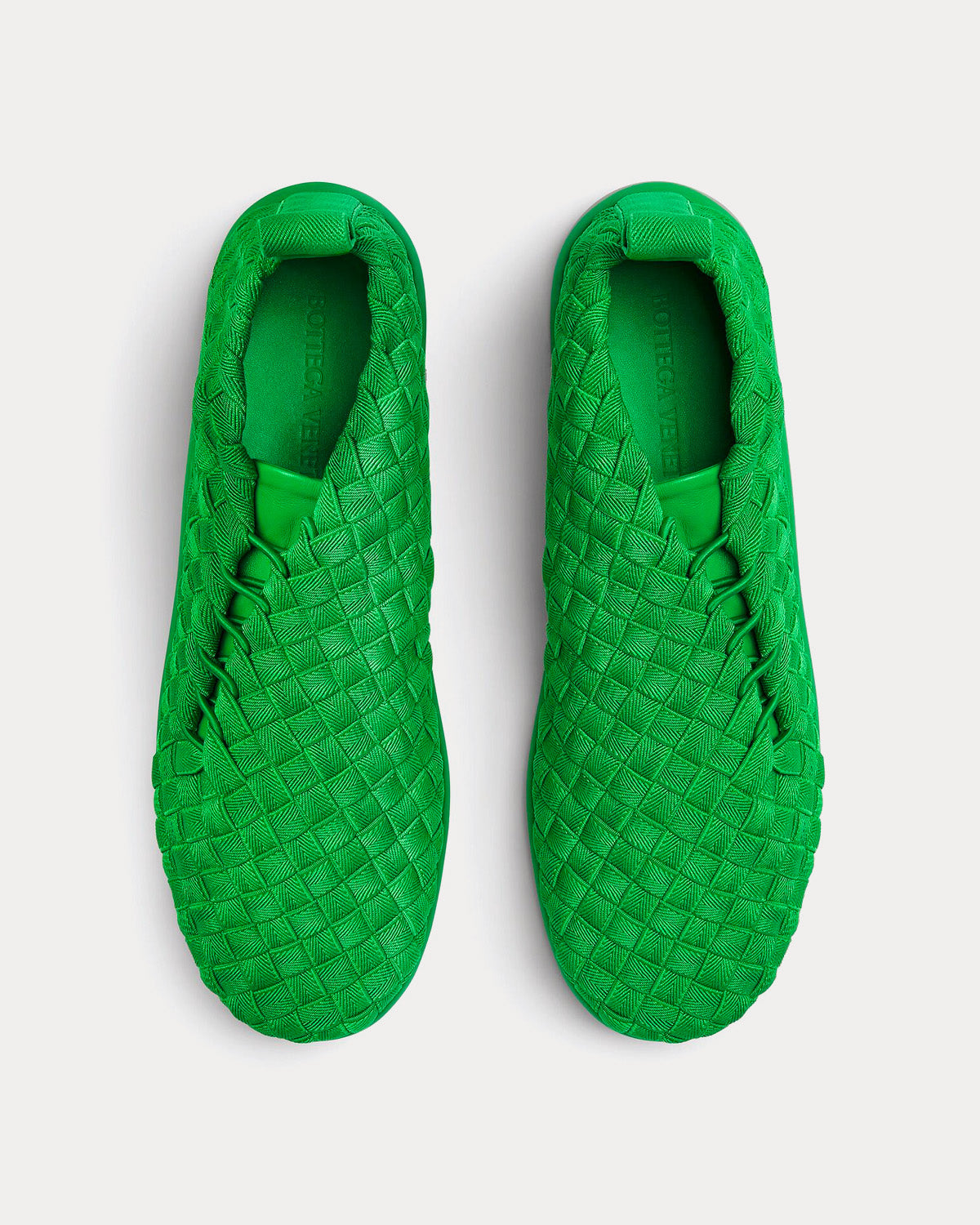 Bottega Veneta Plat Grass Low Top Sneakers - 2